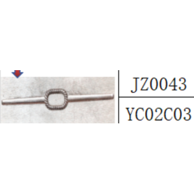 ANILLO ZO14301R PLATEADO Acero Inoxidable 2A33