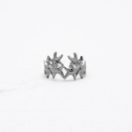 ANILLO ZO14142R150 Plateado Acero Inoxidable -A48