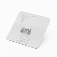 ANILLO ZO14142R150 Plateado Acero Inoxidable -A48
