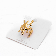 ANILLO ZO14100R Dorado Acero Inoxidable -2A39