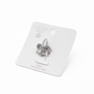 ANILLO ZO13619R Plateado Acero Inoxidable -A57