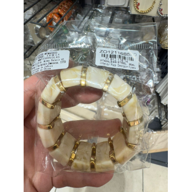 PULSERA ZO12116B550 Dorado Acero Inoxidable