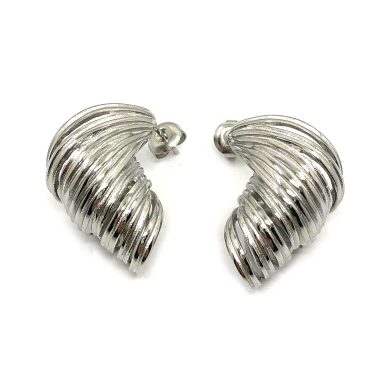 ARETES ZO10060E300 PLATEADO Acero Inxidable F41