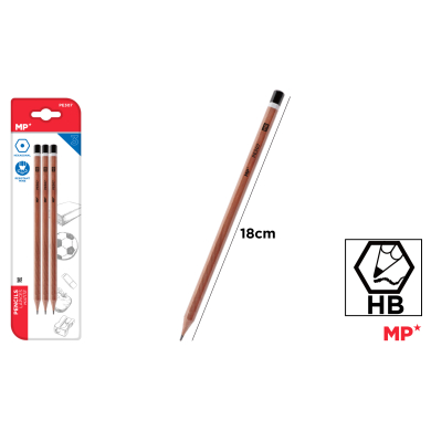 LAPICES COLOR MADERA HB - C36