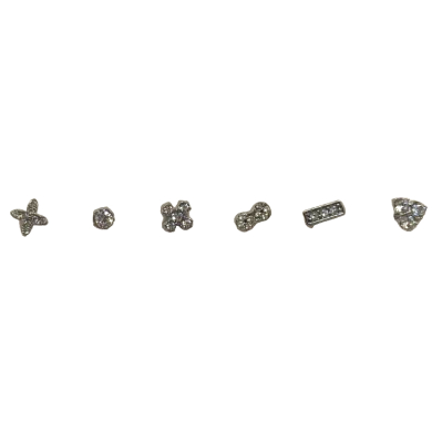 PIERCING NARIZ ZO13976E/PIERCING PLATEADO Acero Inxidable F41