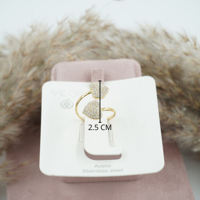 ANILLO ACERO ZO11802R A32