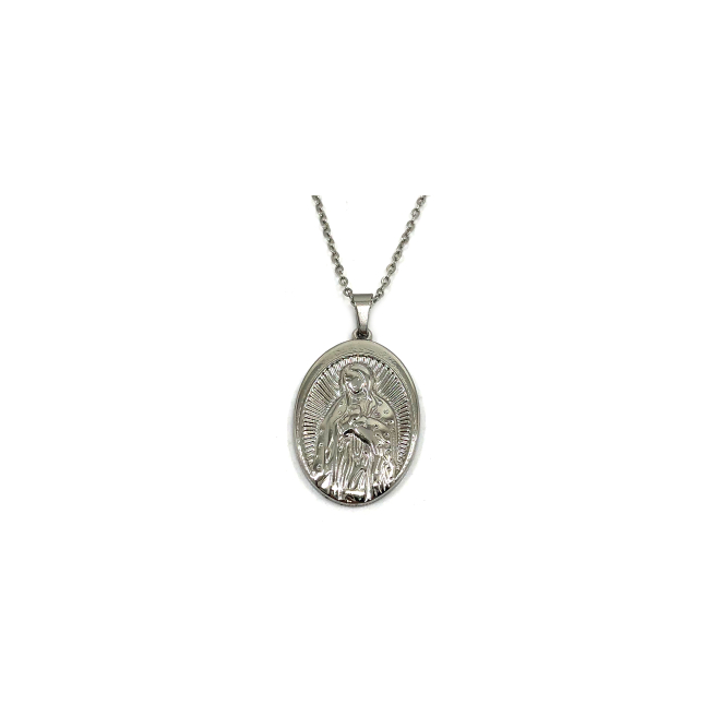 COLLAR ZO9842N Plateado Acero Inoxidable -2D32 2D32