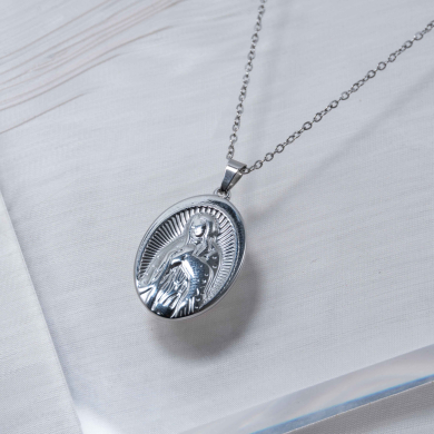 COLLAR ZO9842N Plateado Acero Inoxidable -2D32 2D32