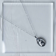 COLLAR ZO9842N Plateado Acero Inoxidable -2D32 2D32