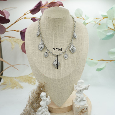 COLLAR ZO12245N Acero Inoxidable 2D41