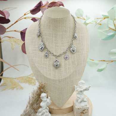 COLLAR ZO12245N Acero Inoxidable 2D41