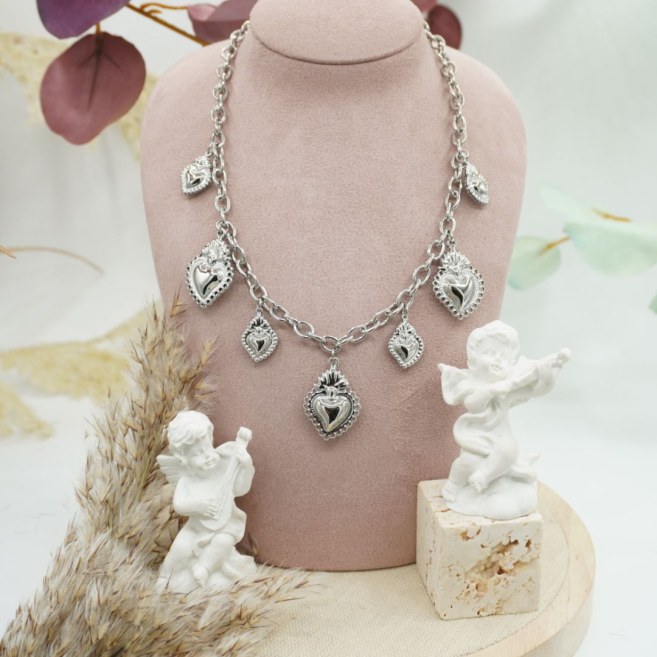 COLLAR ZO12245N Acero Inoxidable 2D41