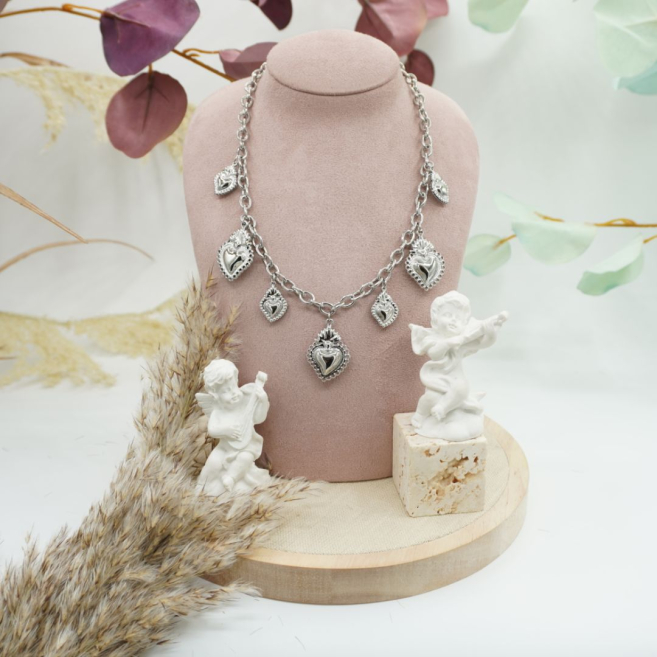 COLLAR ZO12245N Acero Inoxidable 2D41