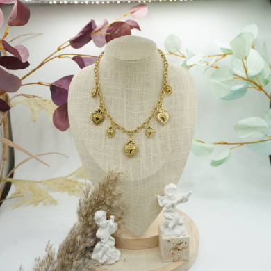 COLLAR ZO12245N Acero Inoxidable 2D41