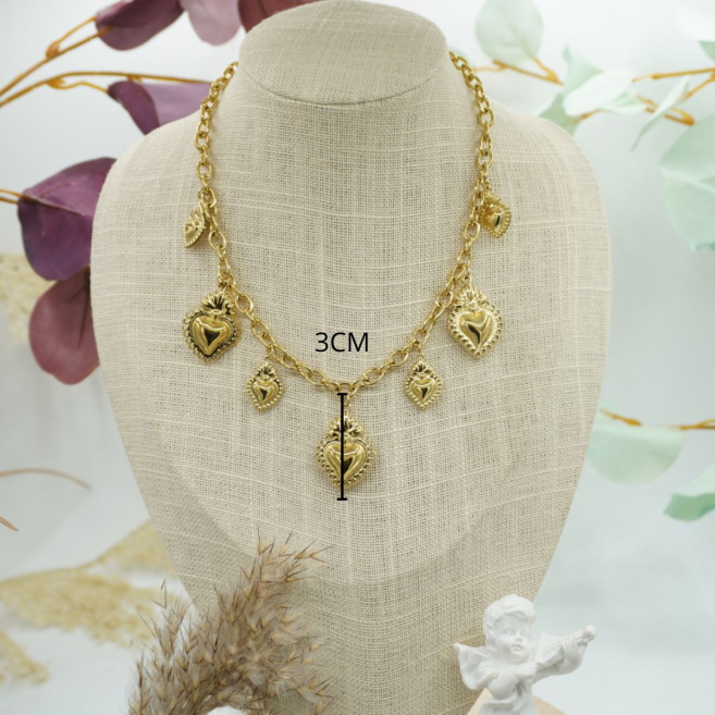 COLLAR ZO12245N Acero Inoxidable 2D41