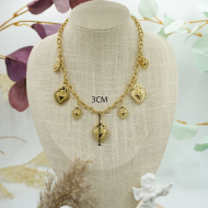 COLLAR ZO12245N Acero Inoxidable 2D41