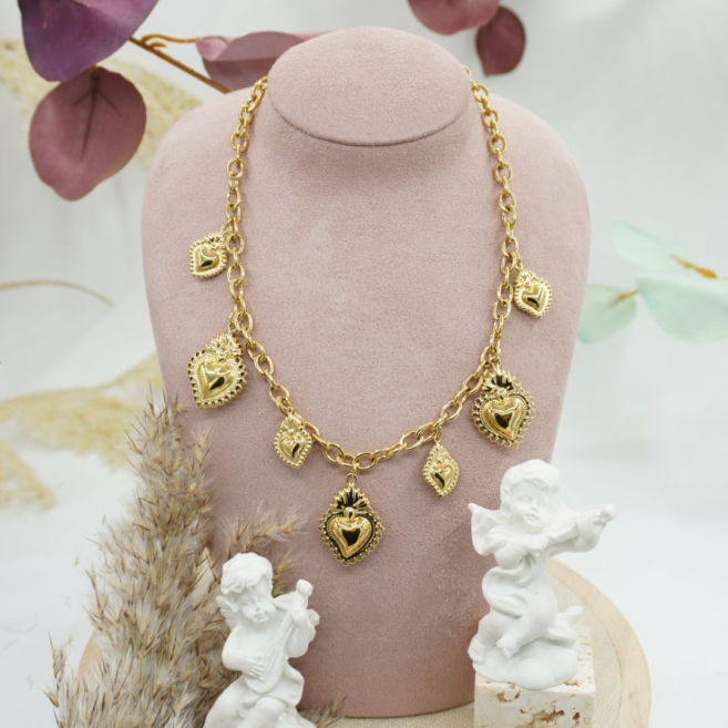 COLLAR ZO12245N Acero Inoxidable 2D41