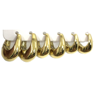 ARETES ZO12755E DORADO Acero Inxidable F46