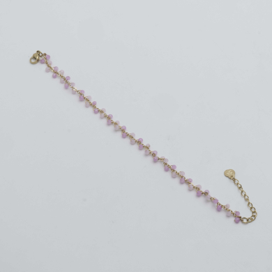 PULSERA Y00079 LILA Acero Inoxidable 2B42