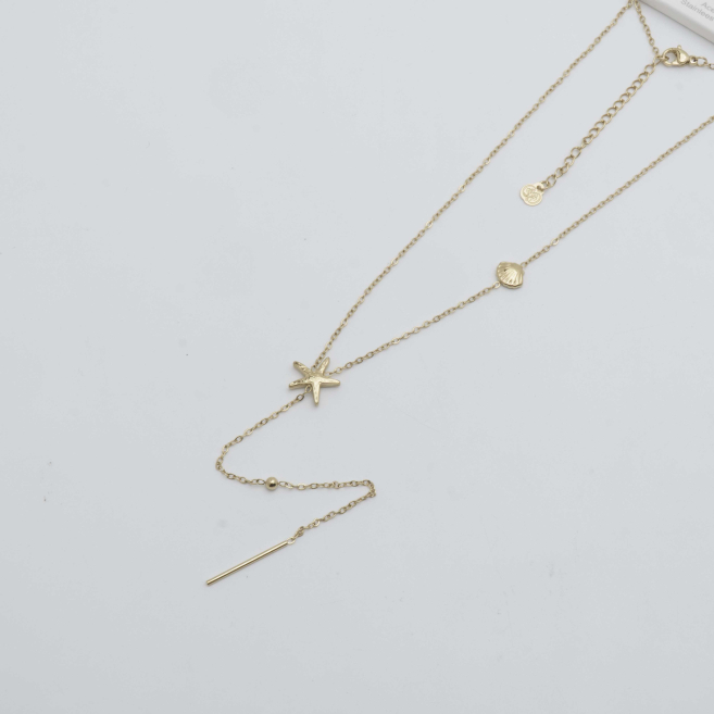 COLLAR Y00537 DORADO Acero Inoxidable 2D44