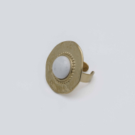 ANILLO Y00502 BLANCO Acero Inoxidable 2A45