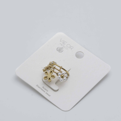 ANILLO Y00492 DORADO Acero Inoxidable 2A41