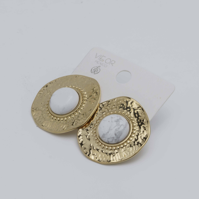 ARETES Y00501 BLANCO Acero Inoxidable F56