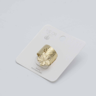 ANILLO Y00519 DORADO Acero Inoxidable A35