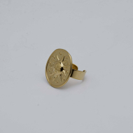 ANILLO Y00521 DORADO Acero Inoxidable 2A47