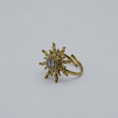 ANILLO Y00362 DORADO Acero Inoxidable A41