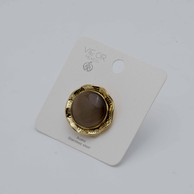 ANILLO Y00163 Marron Acero  Inoxidable -2A45 1 1 2A55