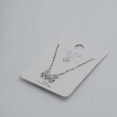 COLLAR Y00366 PLATEADO Acero Inoxidable E23