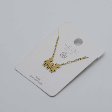 COLLAR Y00366 DORADO Acero Inoxidable E23