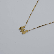 COLLAR Y00366 DORADO Acero Inoxidable E23