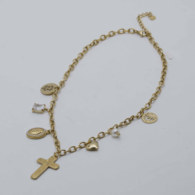 COLLAR Y00420 DORADO Acero Inoxidable 2D25