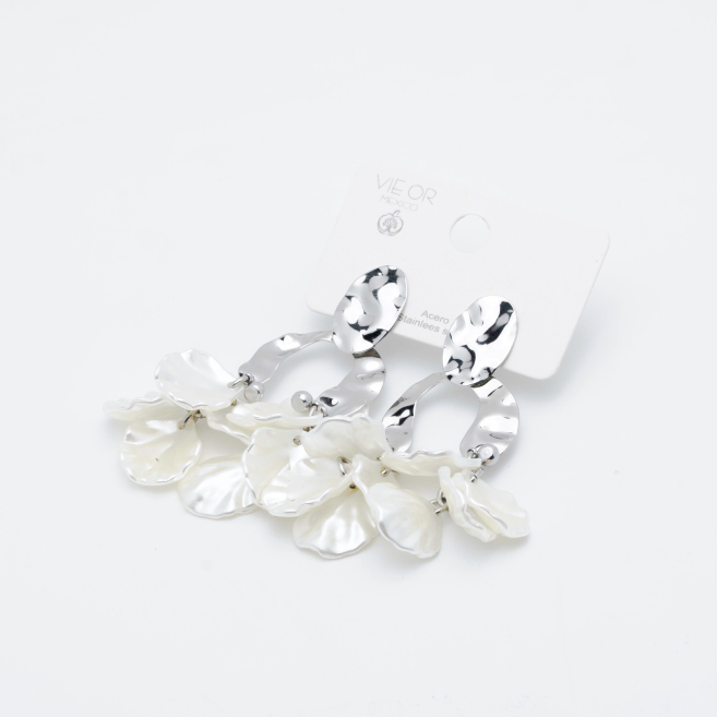 ARETES Y00361 PLATEADO Acero Inoxidable G59