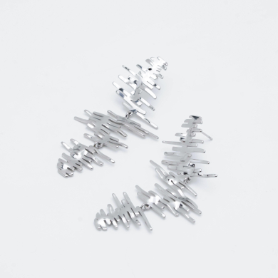 ARETES Y00412 PLATEADO Acero Inoxidable G37