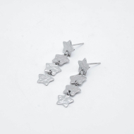 ARETES Y00384 PLATEADO Acero Inoxidable G26