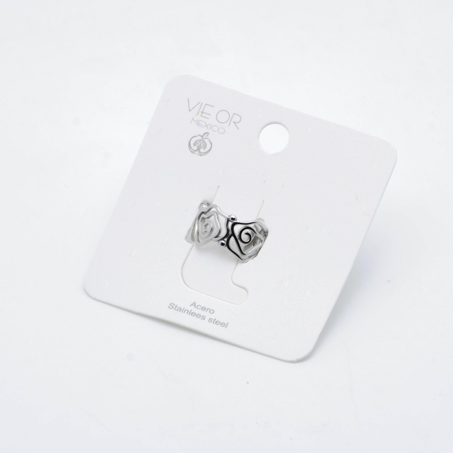 ANILLO Y00400 PLATEADO Acero Inoxidable 2A46