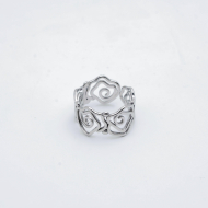 ANILLO Y00400 PLATEADO Acero Inoxidable 2A46