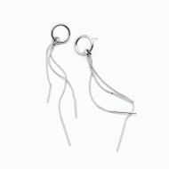 ARETES Y00414 PLATEADO Acero Inoxidable G410