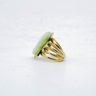 ANILLO Y00446 VERDE Acero Inoxidable 2A110