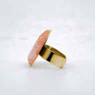 ANILLO Y00444 ROSA Acero Inoxidable 2A26