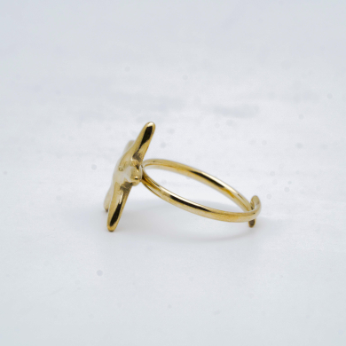 ANILLO Y00442 DORADO Acero Inoxidable 2A42