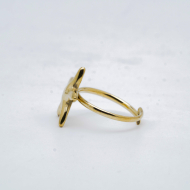 ANILLO Y00442 DORADO Acero Inoxidable 2A42