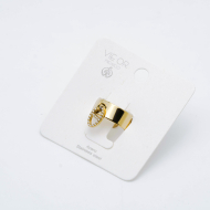 ANILLO Y00402 DORADO Acero Inoxidable A16