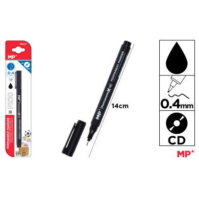 MARCADOR CD PUNTA FINA NEGRO F11 - F11