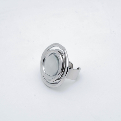 ANILLO Y00392 PLATEADO Acero Inoxidable 2A45