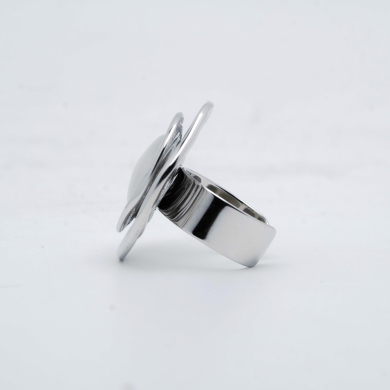 ANILLO Y00392 PLATEADO Acero Inoxidable 2A45