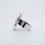 ANILLO Y00392 PLATEADO Acero Inoxidable 2A45